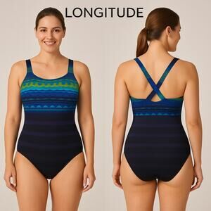 Longitude Women’s Swimsuit Sz. 14